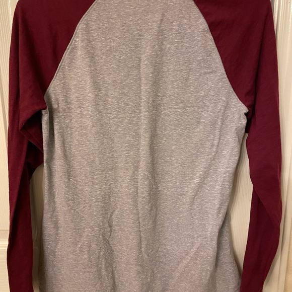 Justice long sleeved raglan shirt size 18/20 - Picture 2 of 3